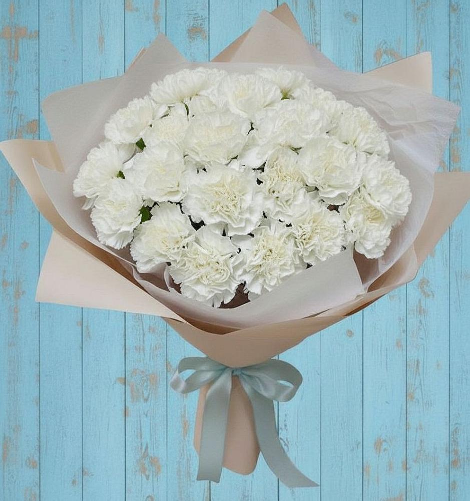 Букет цветов из: Гвоздики в Новоселки