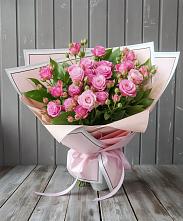 Букет Розовый кустик #REPLACE_PRED# Новоселки