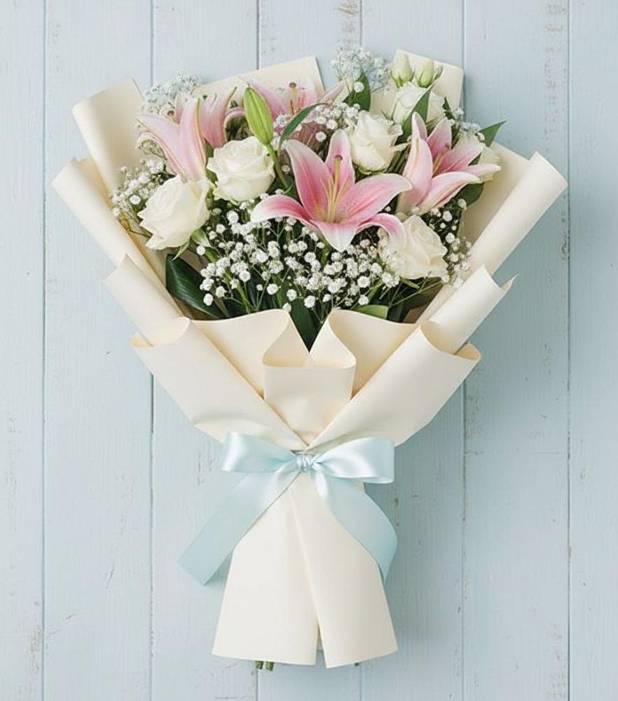Букет цветов из: Лилии в Новоселки