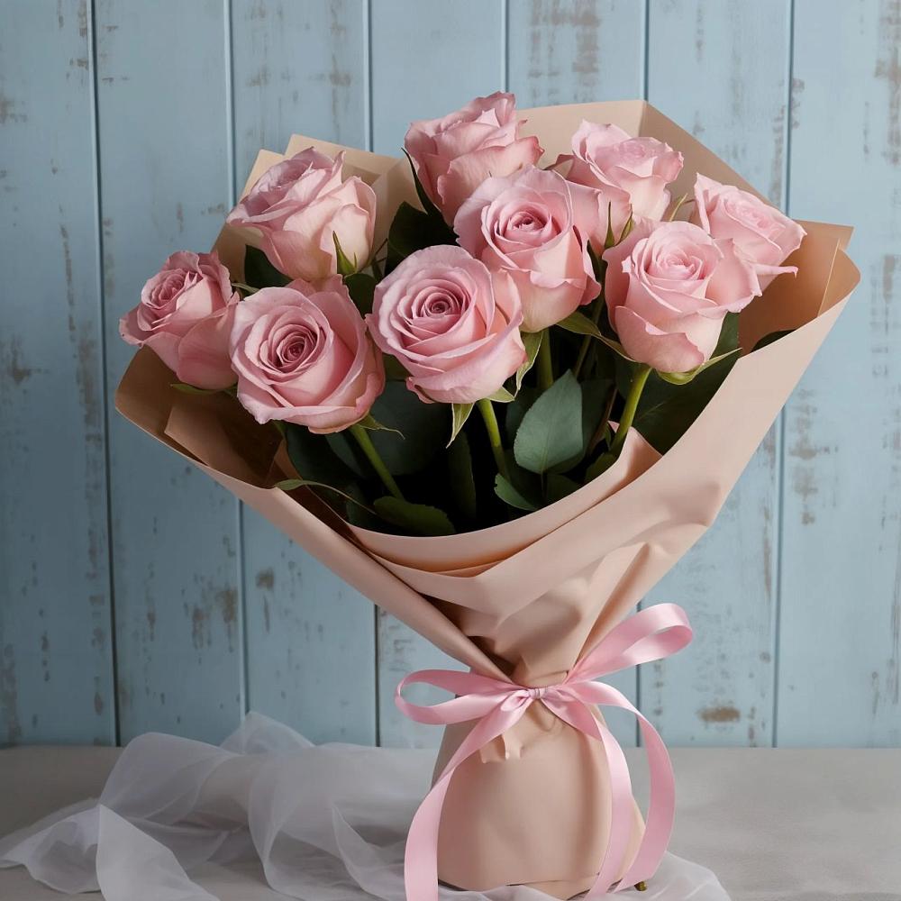 Букет цветов из: Розы в Новоселки