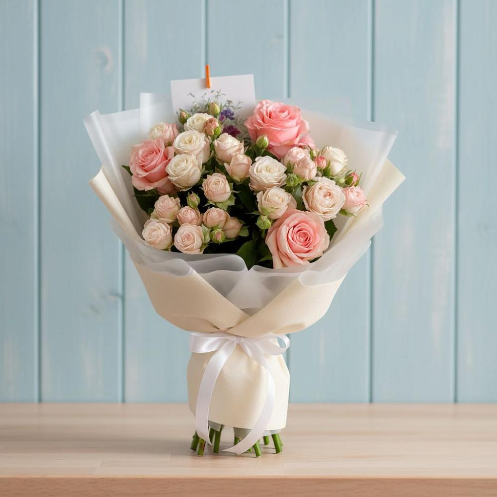 Букет цветов из: Розы в Новоселки