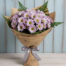 Букет цветов из:  Хризантемы в Новоселки