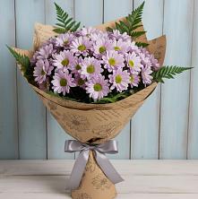 Букет цветов из:  Хризантемы в Новоселки