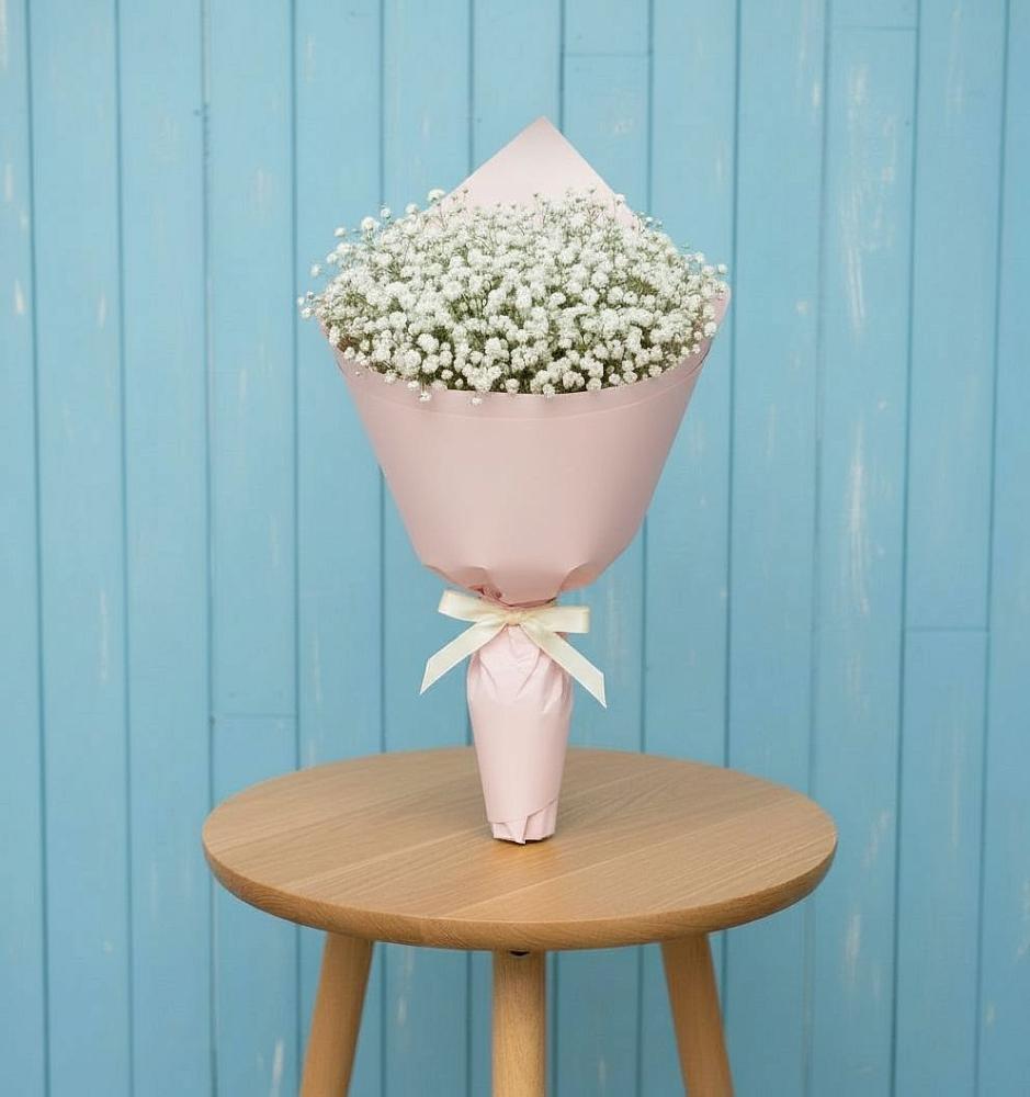 Букет цветов из: Гипсофила в Новоселки