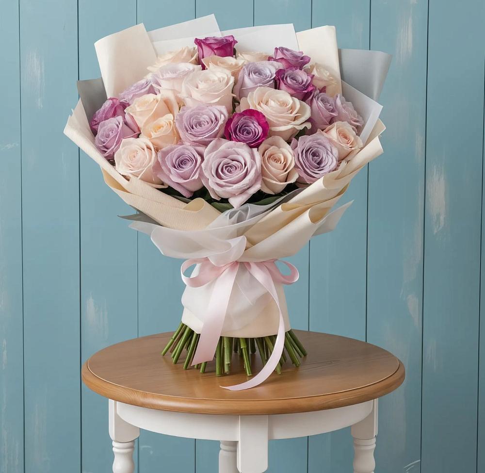 Букет цветов из: Розы в Новоселки