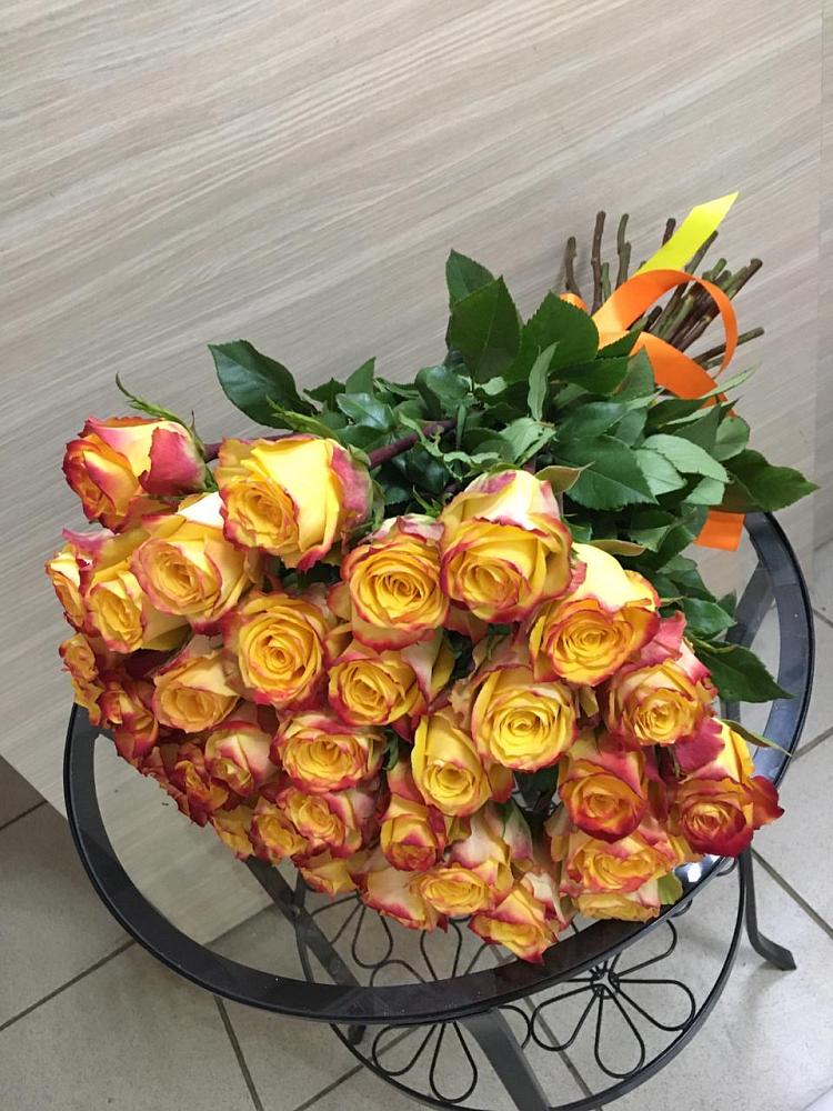 Букет Желтые розы в Новоселки