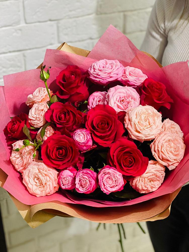 Букет цветов из: Розы в Новоселки