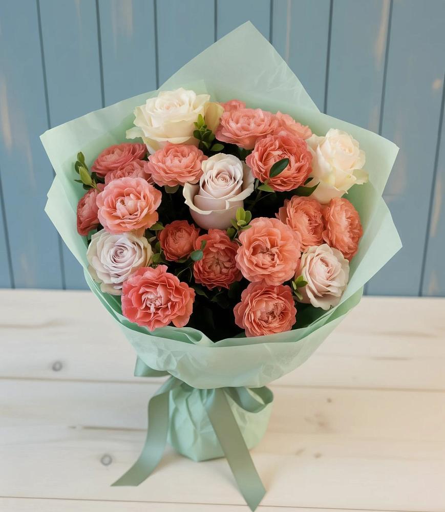 Букет цветов из: Розы в Новоселки