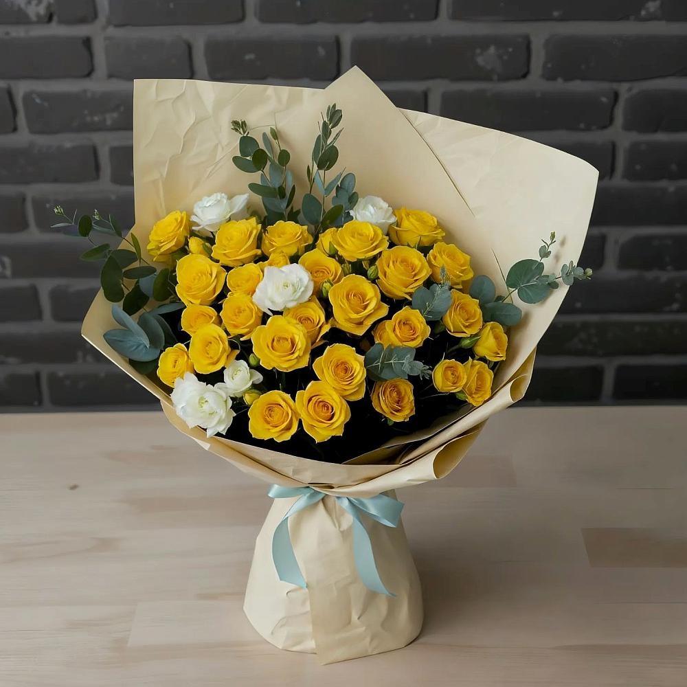 Букет цветов из: Розы в Новоселки