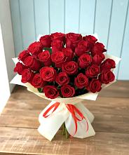 Букет 29 Красных роз в Новоселки
