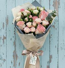 Букет цветов из:  Розы #REPLACE_PRED# Новоселки