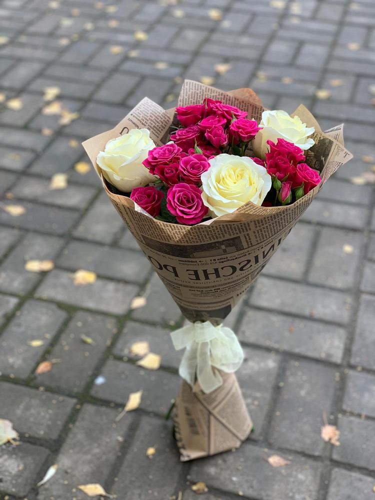 Букет цветов из: Розы в Новоселки