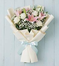 Букет цветов из:  Лилии в Новоселки