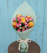 Букет цветов из:  Розы #REPLACE_PRED# Новоселки